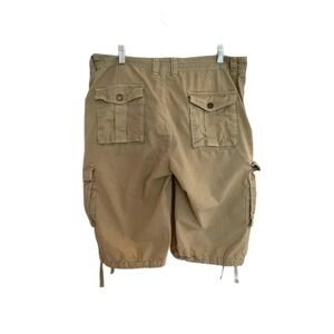 CARGO SHORTS ~ Men’s cargo utility zipper fly cotton shorts w/pockets size 32